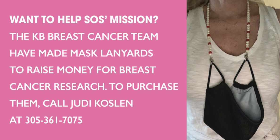Judi Koslen made mask lanyards